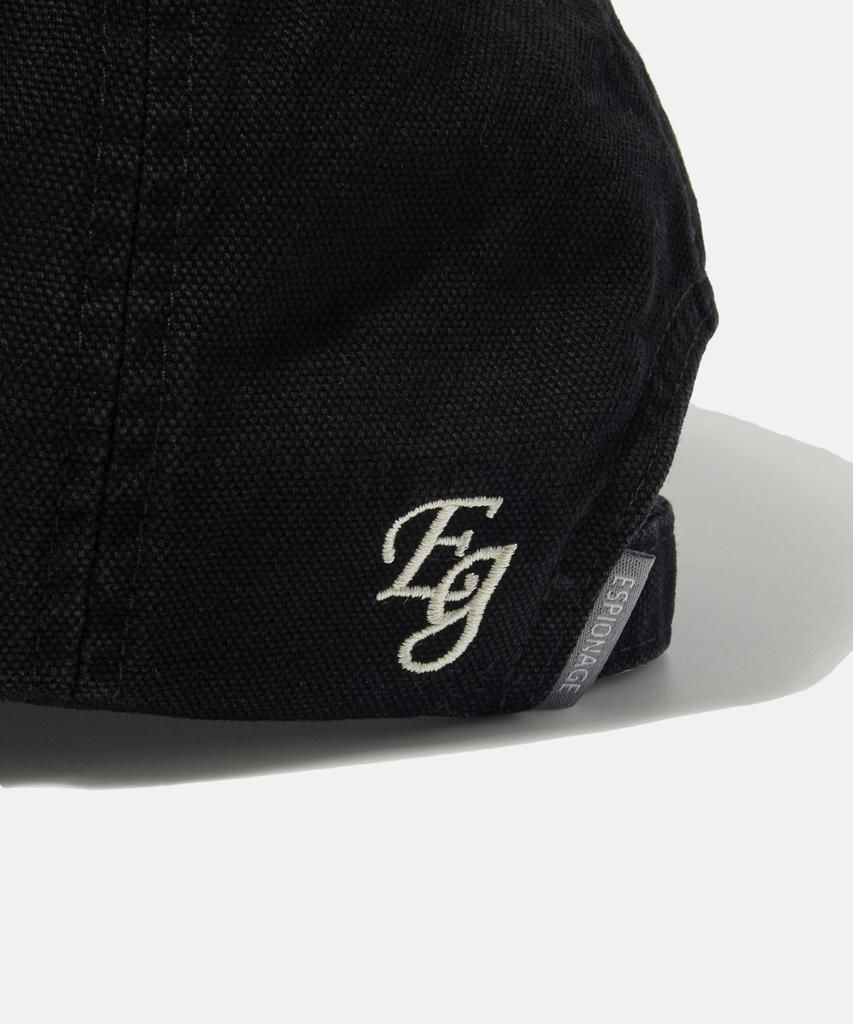 ESPIONAGE Script Logo Vintage Cap Black