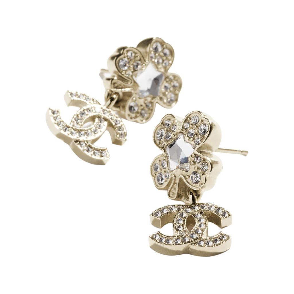Chanel Metal Earrings Women's Gold ABF239-B19948-NAFRN