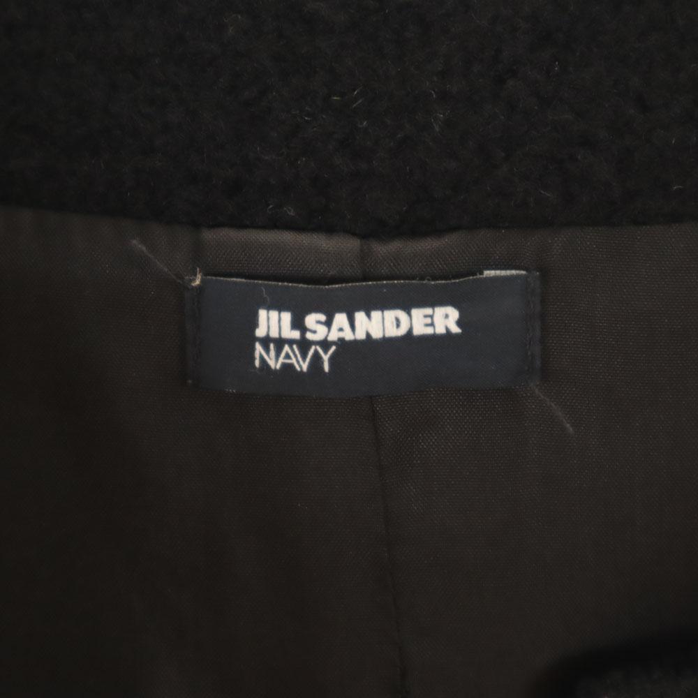 Jil Sander Navy Made In Italy No Color Coat 34 Black Women Used