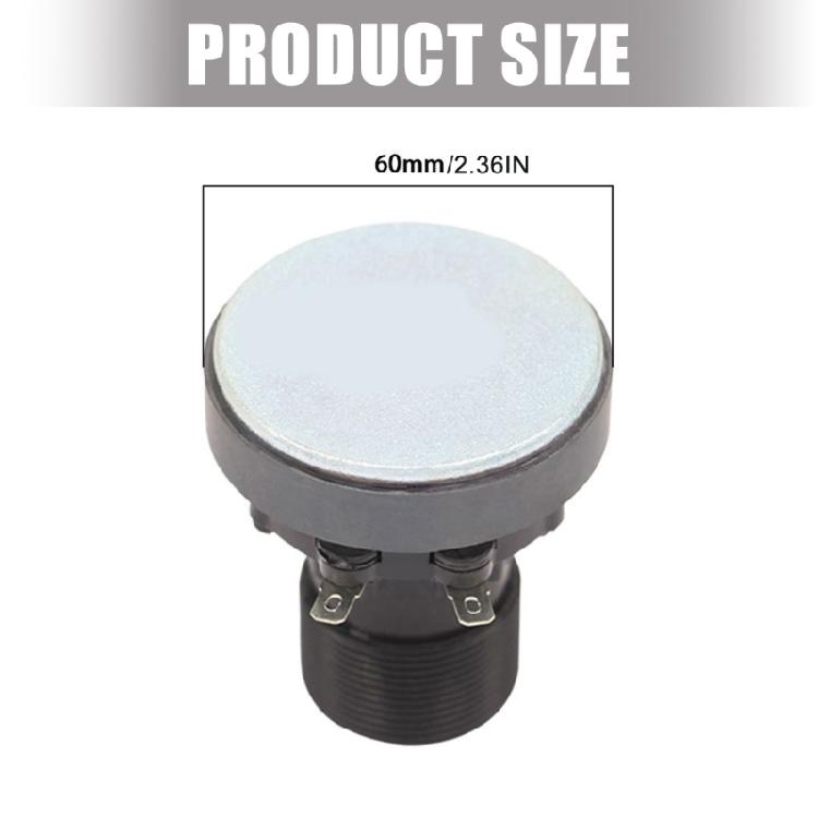 Professional 100W Tweeter 60 Magnets 8Ohm Impedance High Power Handling for Clear Sound Output in Auditory Systems