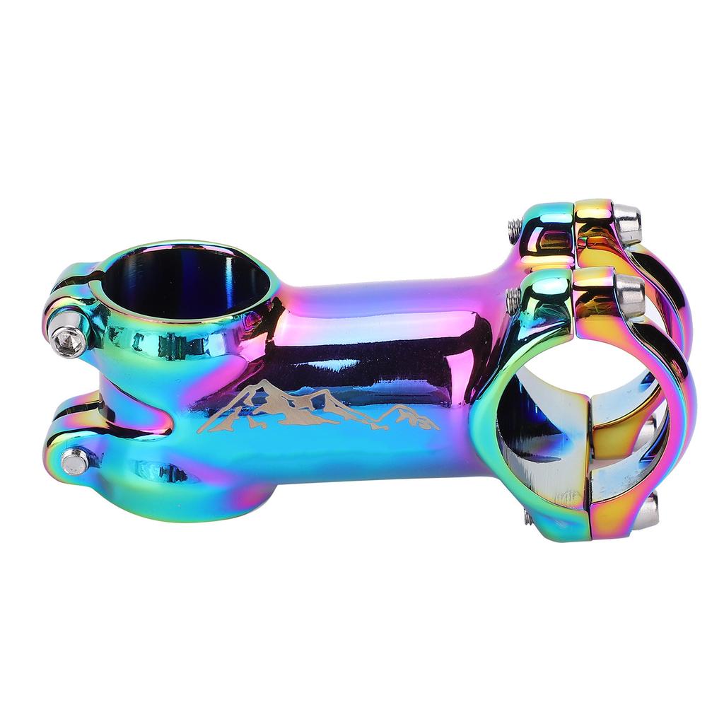 6 degrees  Bicycle Handlebar Stem Corrosion Resistance Mountain Bike Aluminum Alloy Stem Accessory90mm