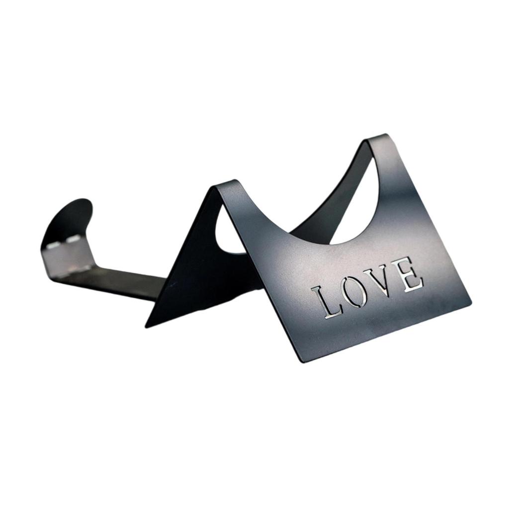 Countertop Wine Bottle Holder Display Rack Single Metal Ornament Decorative Freestanding Tabletop Wine Rack for Hotel Home