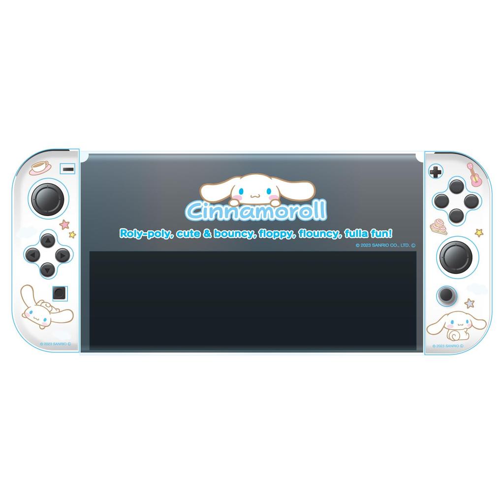 Allone Gaming Separate Clear Case Sanrio Characters Cinnamoroll x x 10cm Protects against scratches and dirt Compatible with Switch OLED display