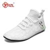 YRZL Men's Shoe Light Loafers Breathable Soft Comfortable Brown Walking Outdoor Casual Shoes Men 2024 Summer Lace Up Loafer Shoe