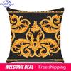 European Style Home Decorative Cushion Cover 18X18 Inches Geometric Printed Throw Pillowcase Baroque Decor Pillow Cover For Sofa