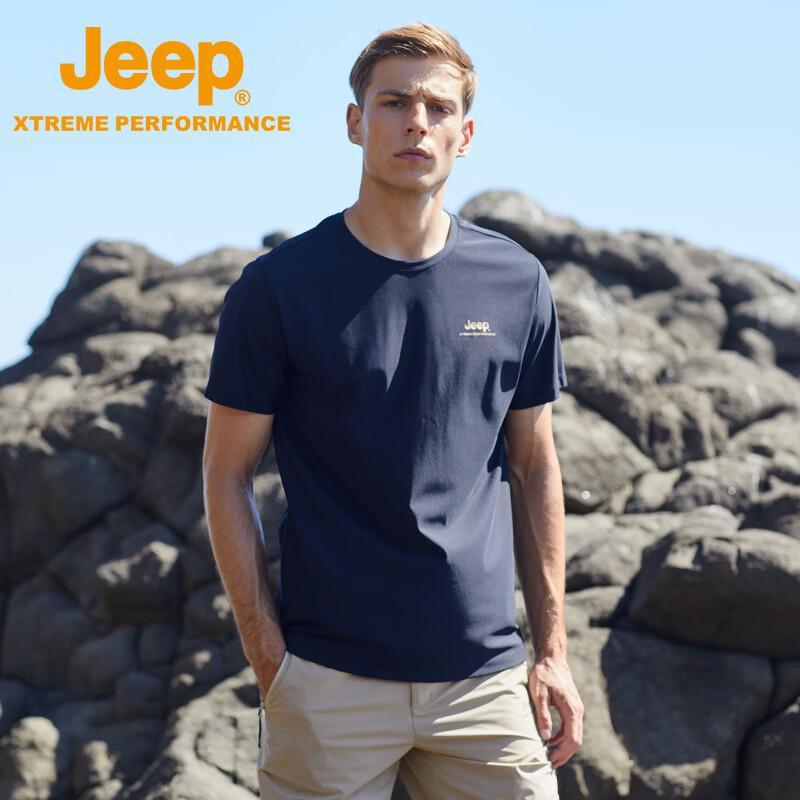 

Jeep Men s Casual Round Neck Short Sleeve T-Shirt J122094565 3XL