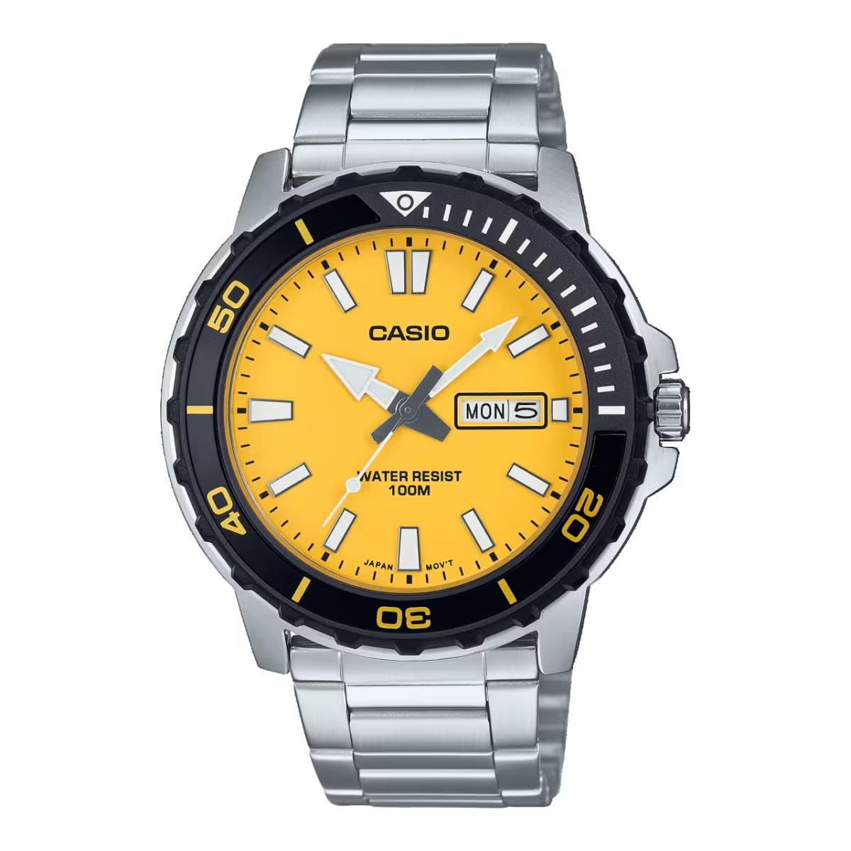 

CASIO SPORT Mod. DIVER 100M - YELLOW MTD-125D-9AVDF