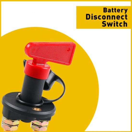 Battery Isolator Kill Switch Cut Off Disconnect Power 12V Automotive Marine Car