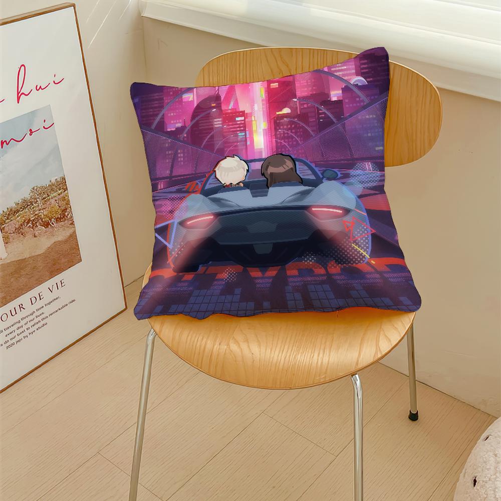 Love and Deepspace Game F Cushion Cover Pillow Cover Decoration Room Home Sofa Living Office Car Nordic Simplicity