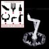 Adjustable Arm Figure Display Stand Replaceable Connectors Model Support Stand  Collectible Display