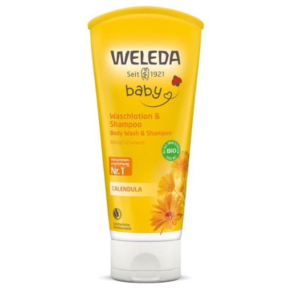 Weleda Baby Calendula Wash Lotion & Shampoo 200ml