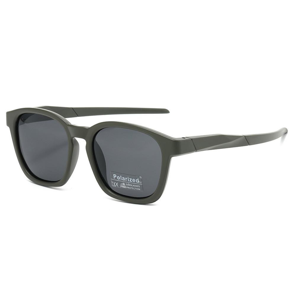Unisex Full Frame Polarized Sunglasses With Tac Lenses For Outdoor Activities