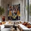 1PC TV Play Series Supernatural Movie Tapestry Printed Large Wall Tapestry Art Science Fiction Room Home Decor Decor Blanket