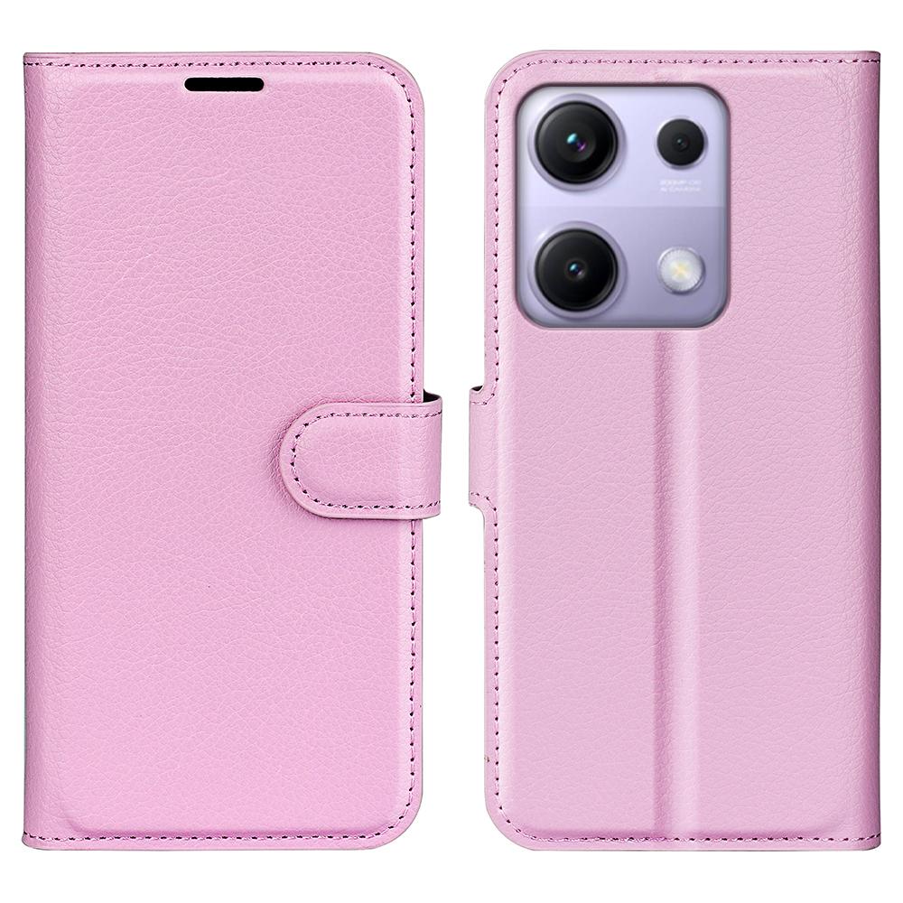 Pentru Xiaomi Redmi Note 14S 4G Husă Textură Litchi Rezistentă la Șocuri Piele Portofel Husă Telefon