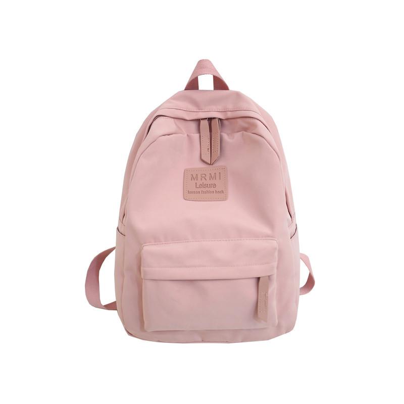Nylon Backpack Junior High School Student Schoolbag Female Large Capacity Outdoor High School Student Backpack