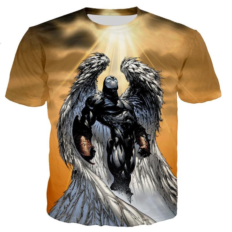 T-shirt Stampata 3D Spawn Uomo Donna Moda Estiva Casual T-shirt Anime Stile Harajuku T Shirt