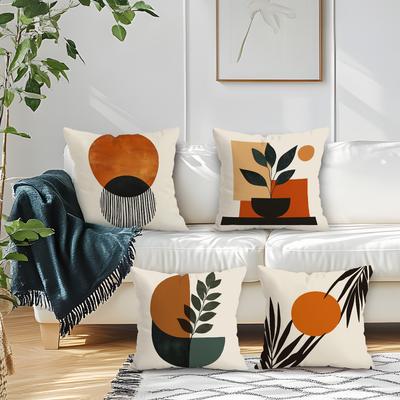 Geometric Abstraction Cushion Covers Pillowcase Home Decor Bedroom Sofa Cushion Cover Living Room Car Home Decor