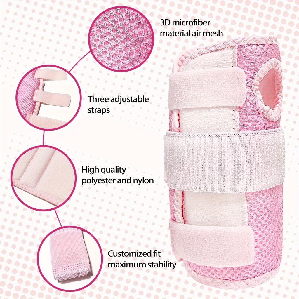 2pcs Double-panel Wrist Strap with Triple Fixing - Strong Support, Breathable and Comfortable for Sports and Everyday Elegance