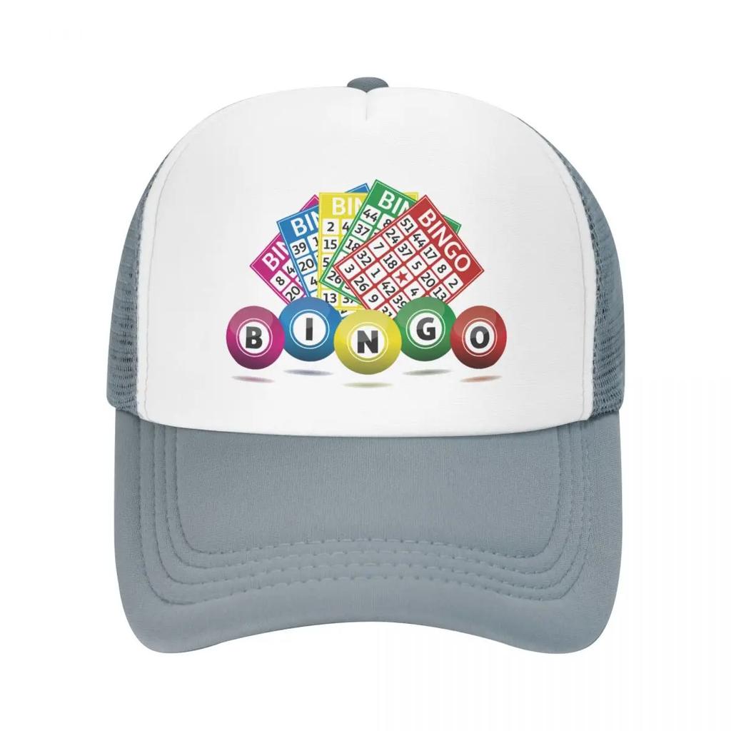 Custom Hot Game Bingo Trucker Hat Women Unisex Adjustable Unisex Baseball Cap Summer Dad Hat