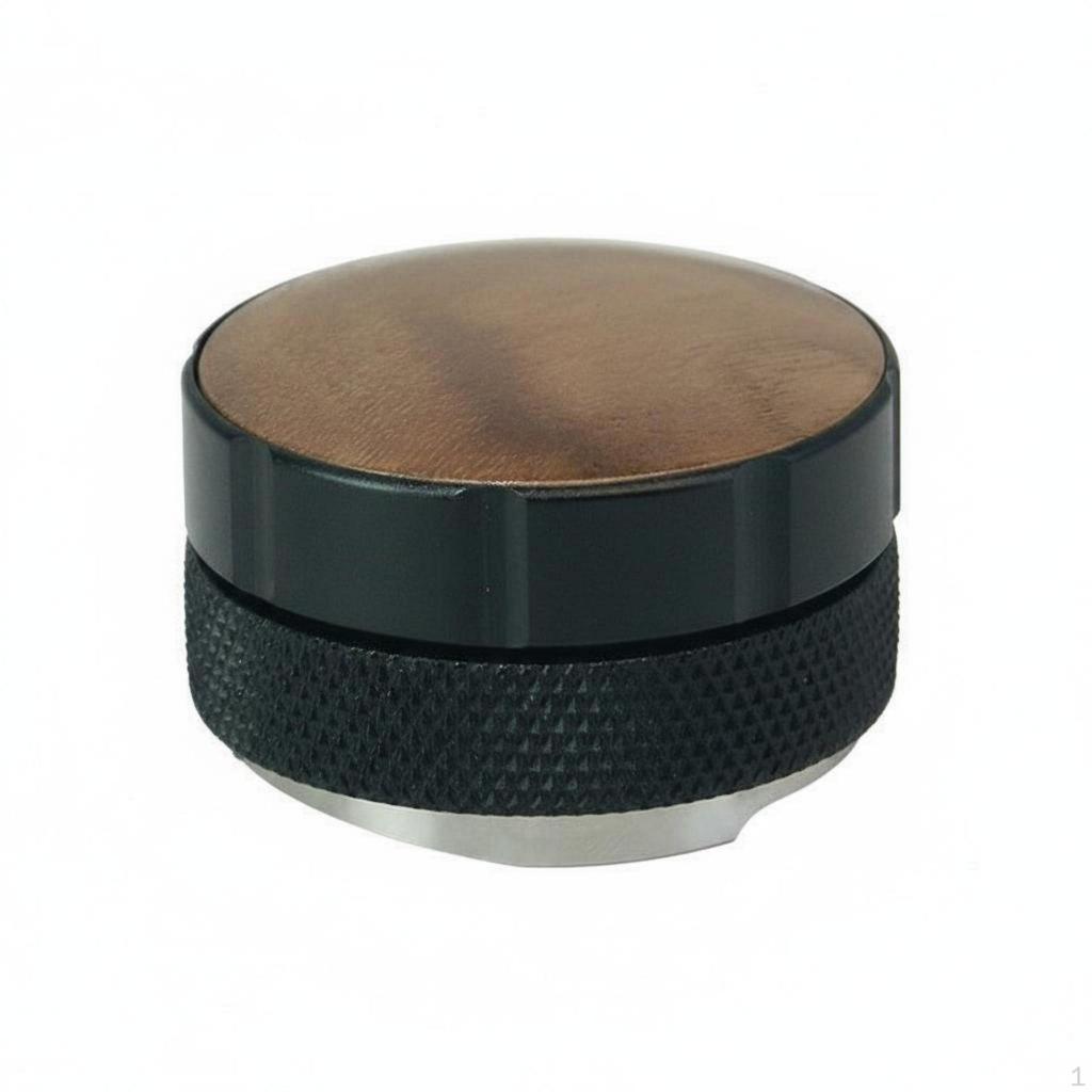 Coffee Distributor and Tamper Set 304 Stainless Steel Base Adjustable Depth Espresso