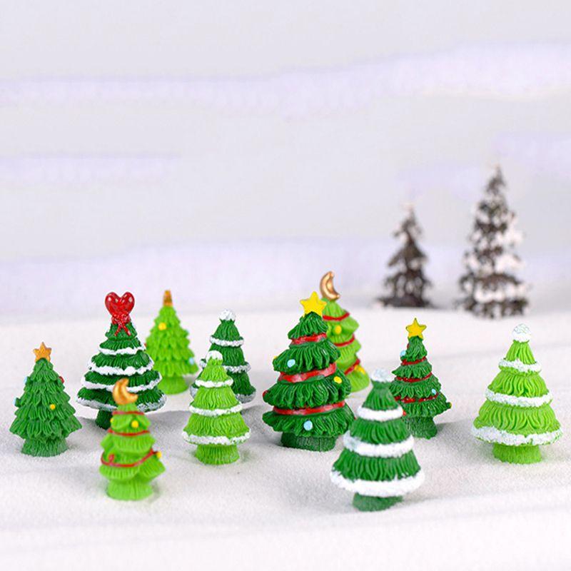 Charming Mini Christmas Tree Ornament For Unique Micro Landscape Decoration