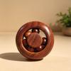 Cliff Cypress Luxury Rosewood Decompression Gyro: Handheld Wind Fire Wheel for Relaxation and Luck