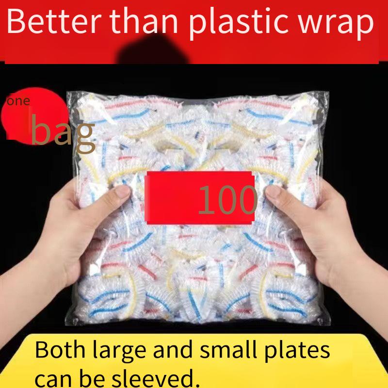 Household Disposable Food-Grade Fresh-Keeping Covers, Self-sealing Design, Dust & Insect Prevention, Multifunctional Kitchen Foo