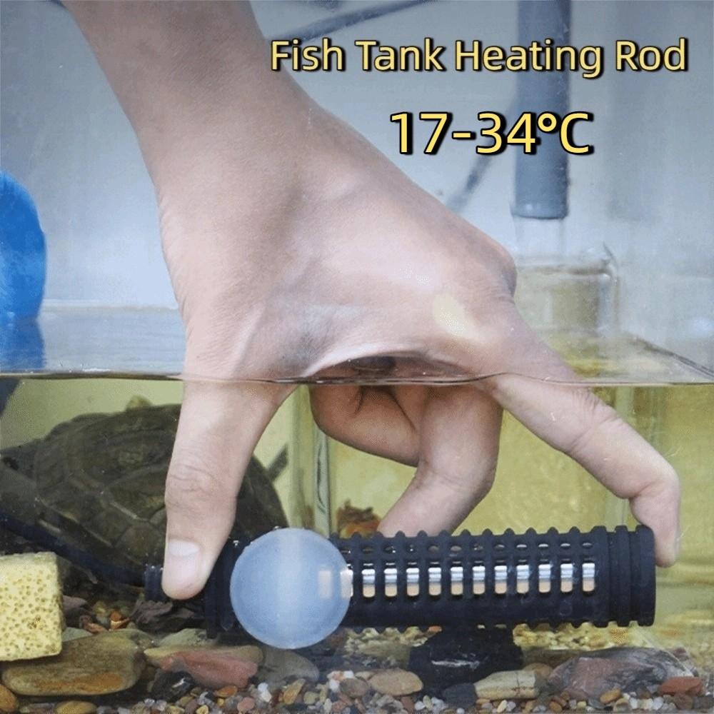 17-34°C Fish Tank Heater 25W-75W Aquarium Thermostat Aquarium Submersible Heater  Fish Breeding
