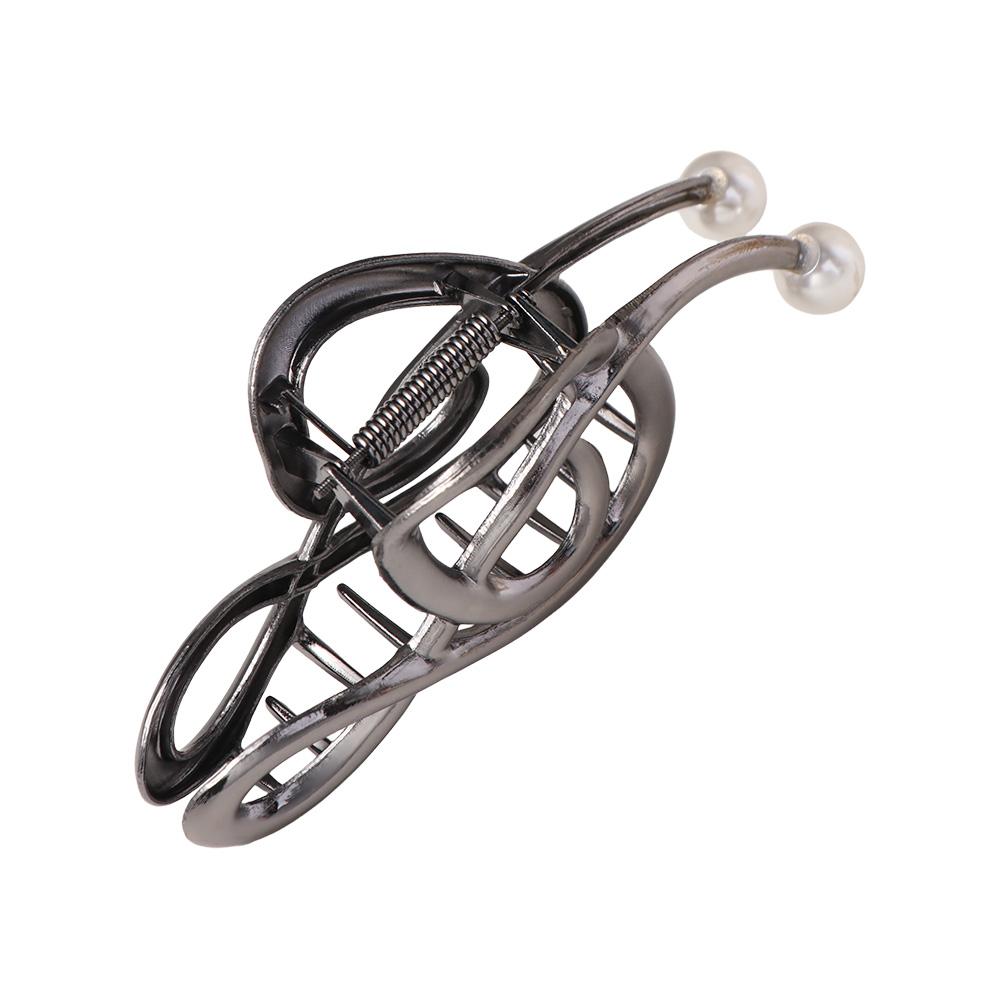 Zinc Zinc Zinc Alloy Treble Clef Hair Clip Vintage Music Note Hair Claw Creative   Makeup Hair Clips