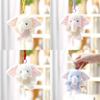Soft Elephant Plush Doll With Keyring Kids Animal Toy For Childrens Gift