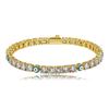 5MM European-American Hip Hop Devil's Eye Zircon Tennis Bracelet - Unisex Diamond Summer Jewelry
