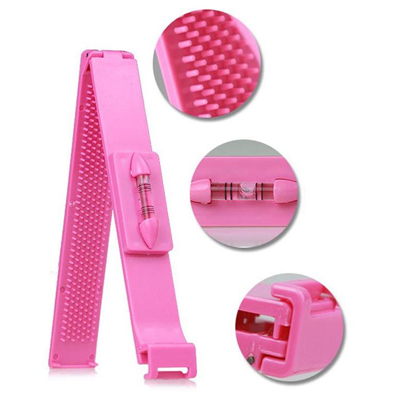DIY Haarschneider Pony Werkzeug Clipper Kamm Guide für süße Haare Bang Level Lineal