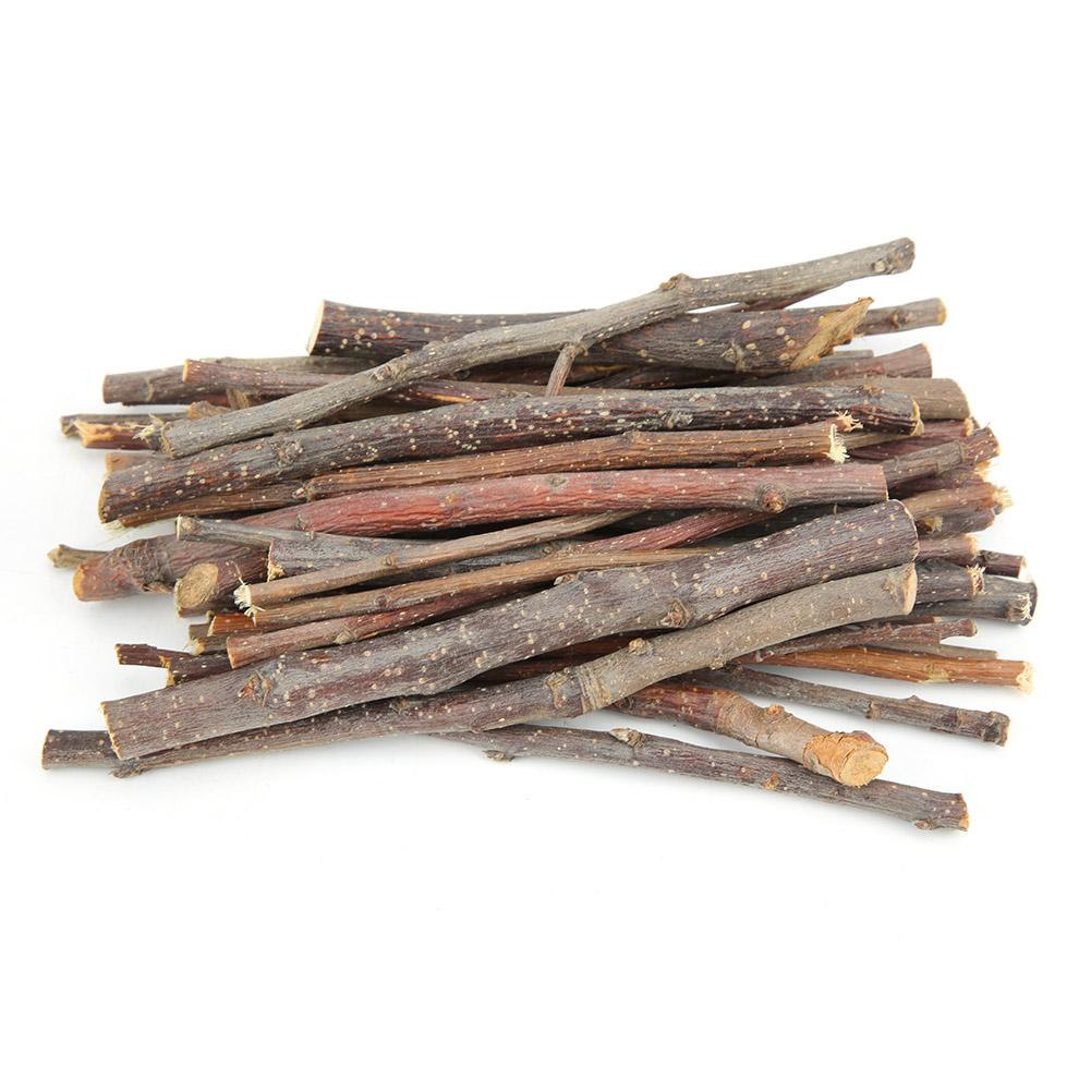 Wooden Small Pet Chewing Playing Biting Toy Set for Hamster Chinchilla Rabbit(seven piece )