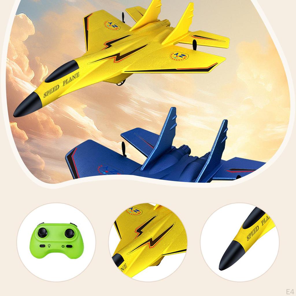 RC Airplane Glider Flying Model Kit Fun Lightweight Easy to Height Gift Goodie Bag Stuffer