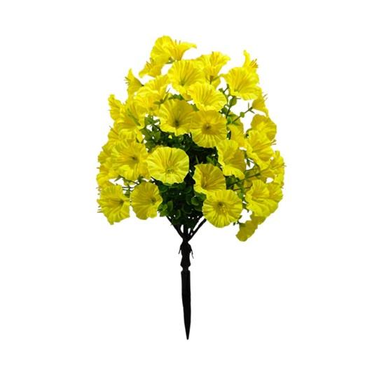 1/2 st Konstgjord Morgonhimmel Trädgårdsspett UV-beständig Falsk Blomsterpigga Bröllopsfest Inomhus Utomhus Trädgårdsvägg Falsk Blomsterdekoration