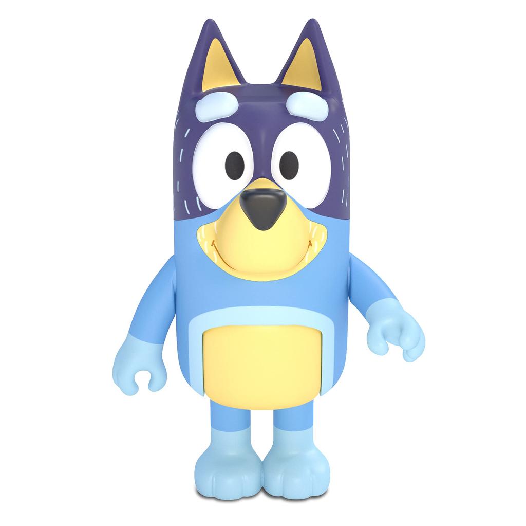 Bluey 2.5-3 Inch Poseable Figure 4-Pack with Bluey Bingo