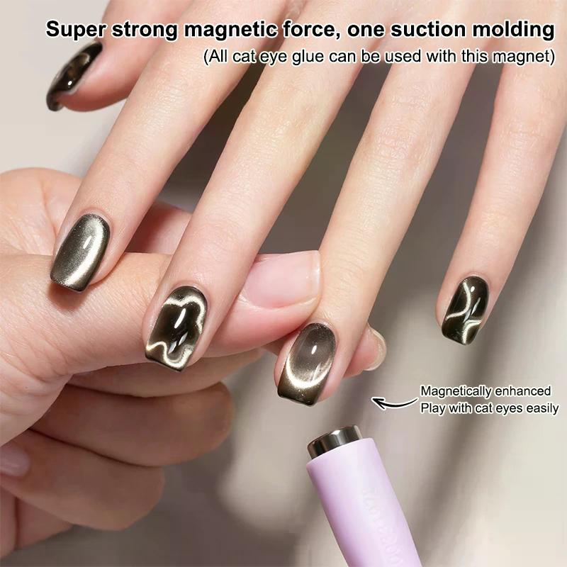 4 In 1 Multifunctional Five-pointed Star Cat Eye Nail Art Magnetic Stick Suitable For UV/LED Gel Nail Polish Magnet Strong