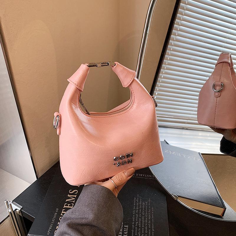 Portable Bow Dumpling Bag Women's Korean Version Ins Trendy Fashion Shoulder Bag 2025 New Simple and Versatile Women's Bag