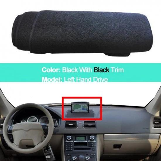 2 Layers Car Inner Dashboard Cover Dash Mat Carpet Cushion Sun Shade Dash Board Pad Cape For Volvo XC90 2002 - 2011 2012 2013