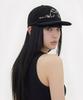 OTHER-worldly Emoji Cap [Black Angel Kitty]