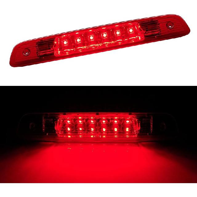 Third 3Rd Brake Light LED For 2014-2018 Chevy Silverado/GMC Sierra 1500 2500HD 3500HD, High Mount Rear Brake Lights Assembly, Waterproof Center Cab