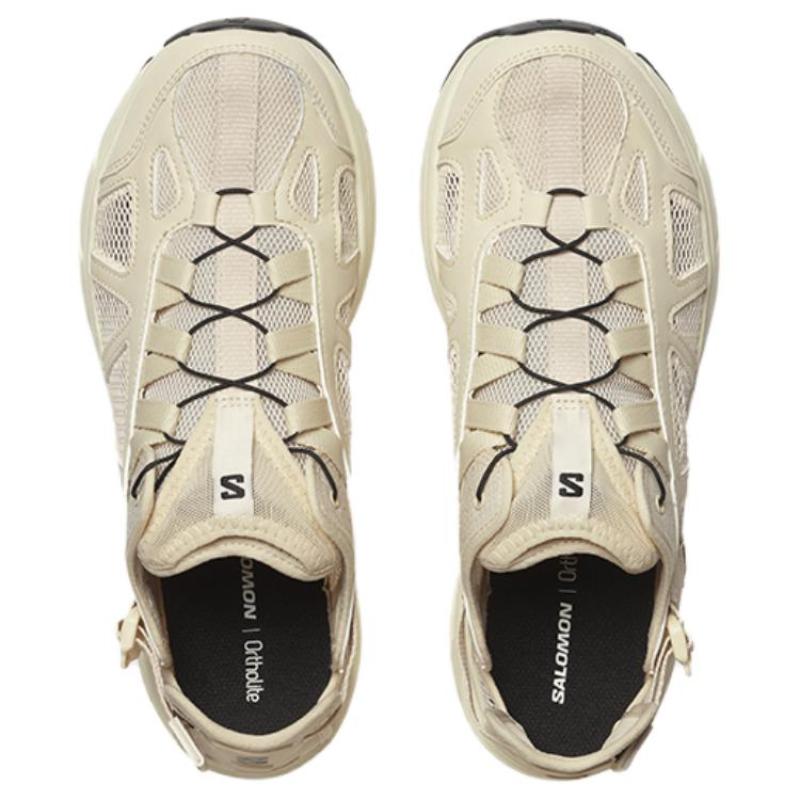 SALOMON Techsonic Cushioning Anti-Slip And Wear-Resistant Breathable Coverage Low-Top Casual Shoes Unisex Greige Sneakers 474385