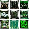 Rock Band T-Type O N-Negative Pillow Covers Cartoon Sofa Decorative Home Double-sided Printing Short Plush Cute Cushion Cover