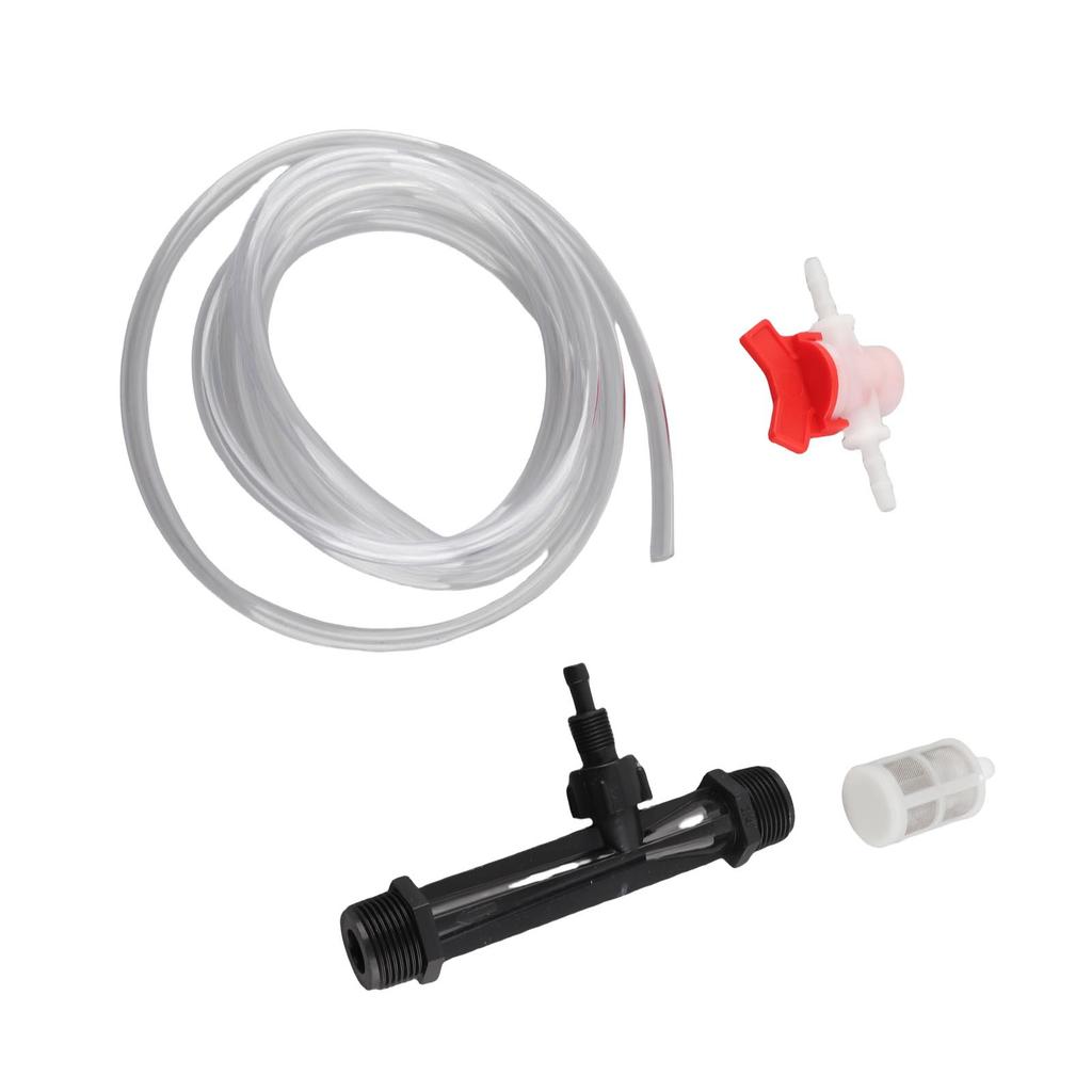 Garden Irrigation Device Kit G3 4 Fertilizer Injector Switch Filter Water Tube