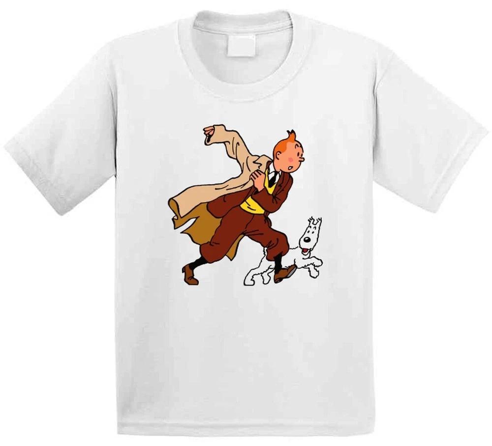 Tintin Comic T Shirt Unisex Full Size S4xl S