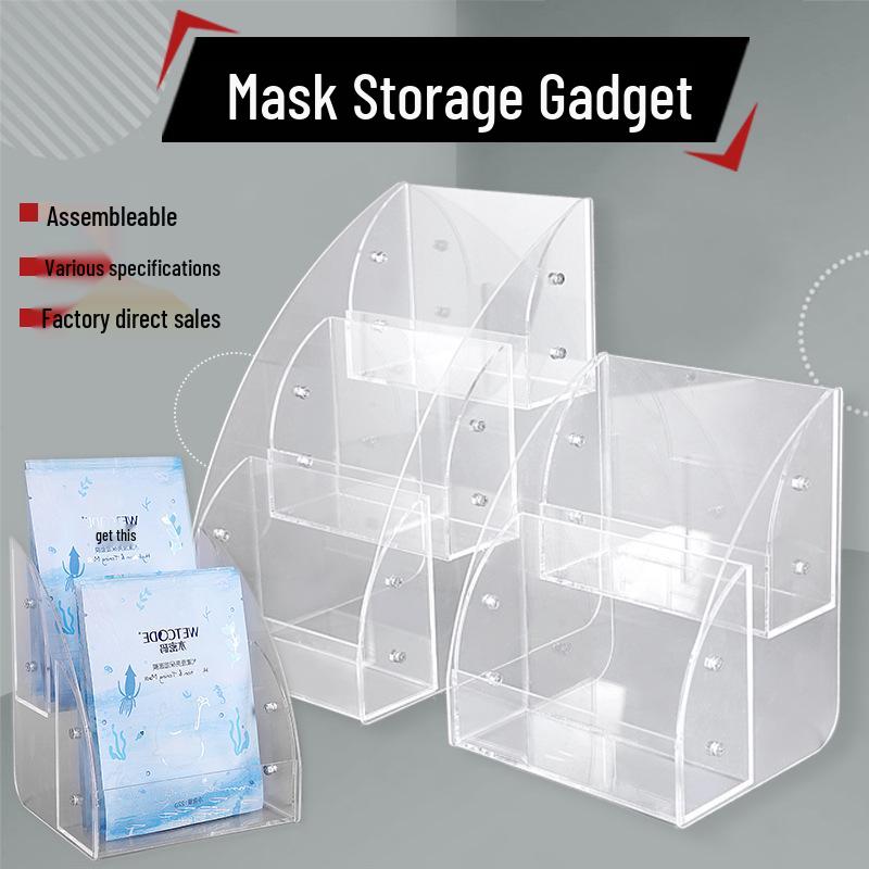 Acrylic Transparent Cosmetic and Skincare Organizer Single 1 Slot