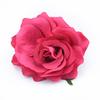 2Pcs 10CM Rose Head Wedding Flower Wall Scrapbook for Home Decor Christmas Garland Silk Flowers Bridal Brooch Artificial Flowers