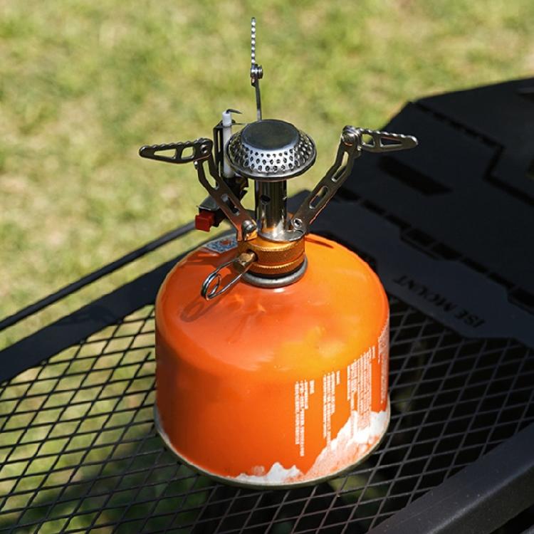 Camping Wild Gas Burners Portables Reactor Cooking Burners Regulable Control Valves for Outdoor Needs