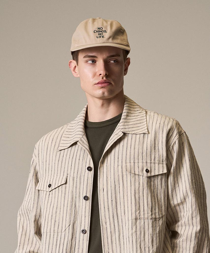 Laijeuaenbillou No Chinos No Life. Ball Cap Beige