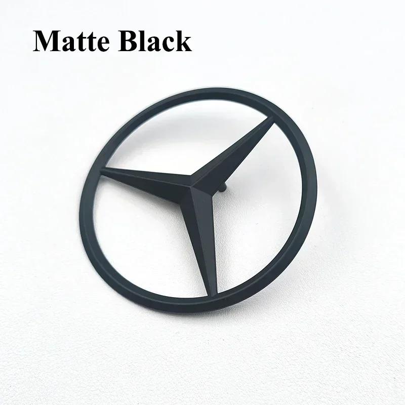 

C200 E200 For Mercedes Benz Mercedes Logo Badges Cover Decal 3D ABS Car Rear Trunk Emblem Sticker For Mercedes Benz W177 A-class